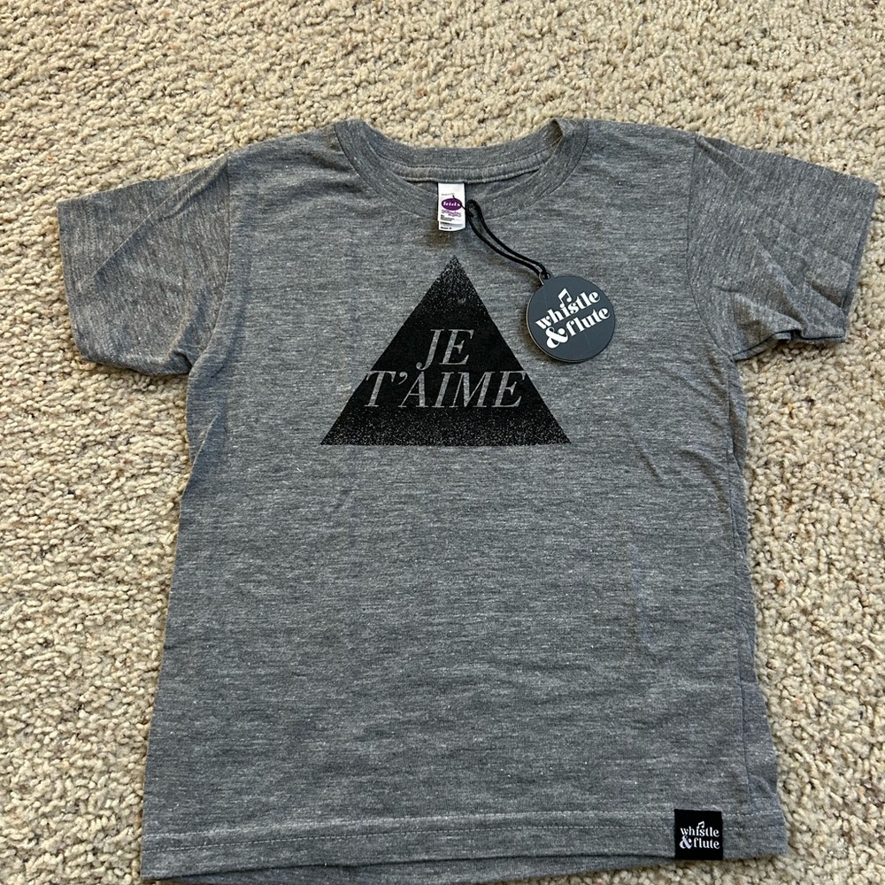 Whistle & Flute Gray Kids T-Shirt
